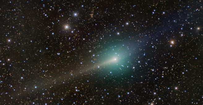 3I Atlas shot with tail and antitail