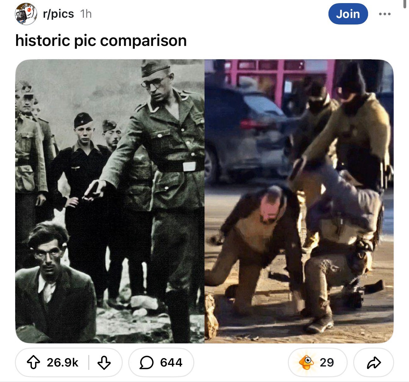 Photo of Murder Nazi vs ICE comparsion